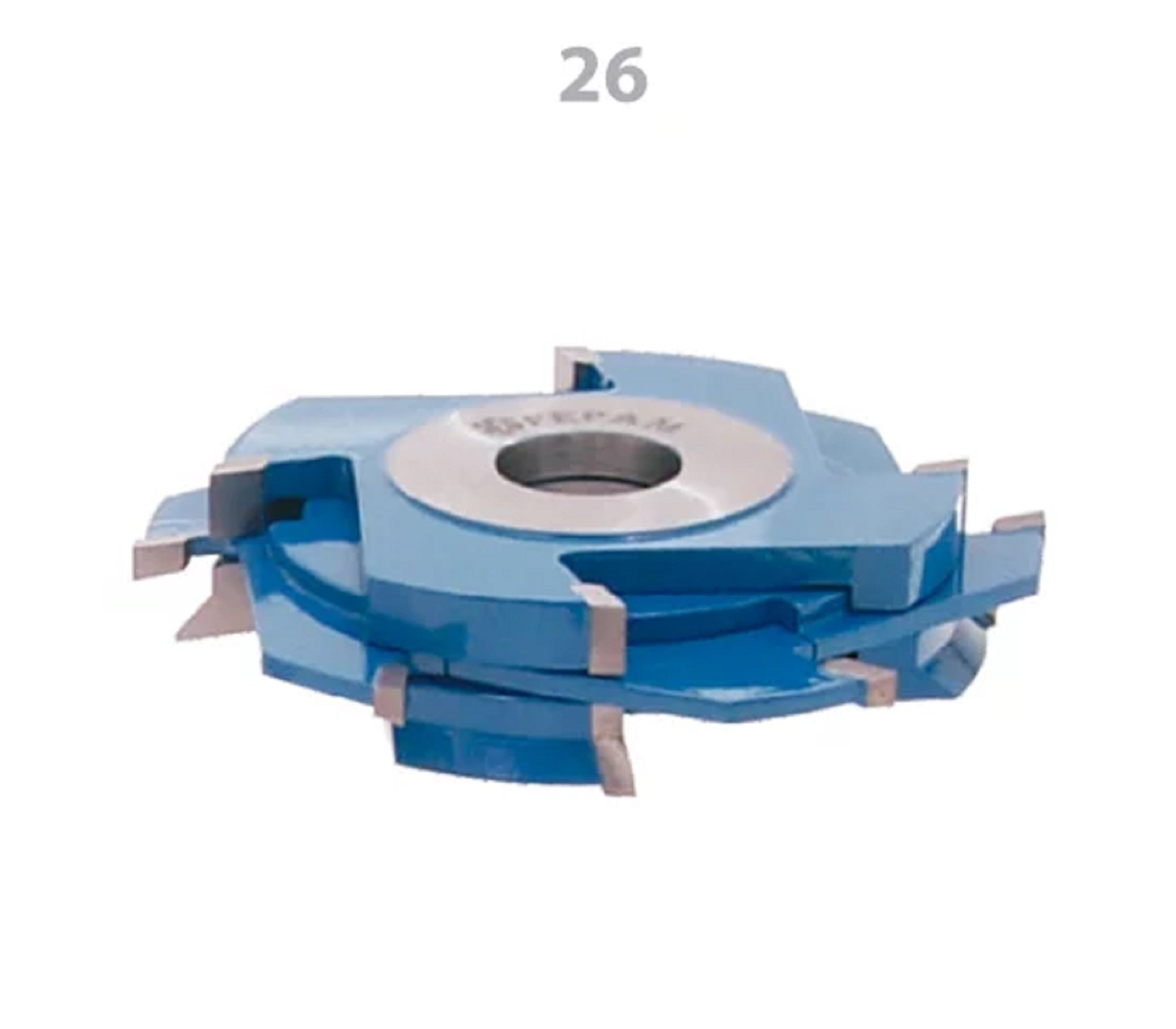 26. Fresa D.165mm x M. 18 a 28 x F.30mm Para Bardage